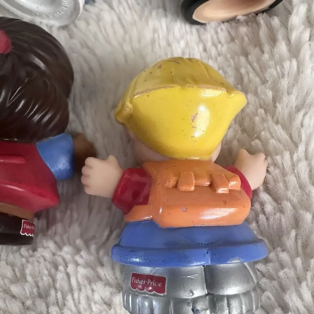 Fisher Price Little People Vintage Chunky Lot Of 13 Figure Toy 2000s